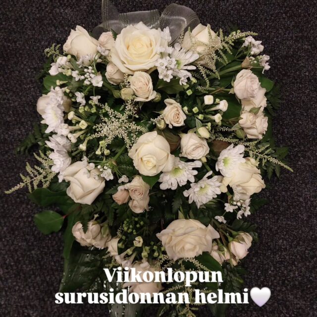 Viikonlopun surusidonnan helmi🤍